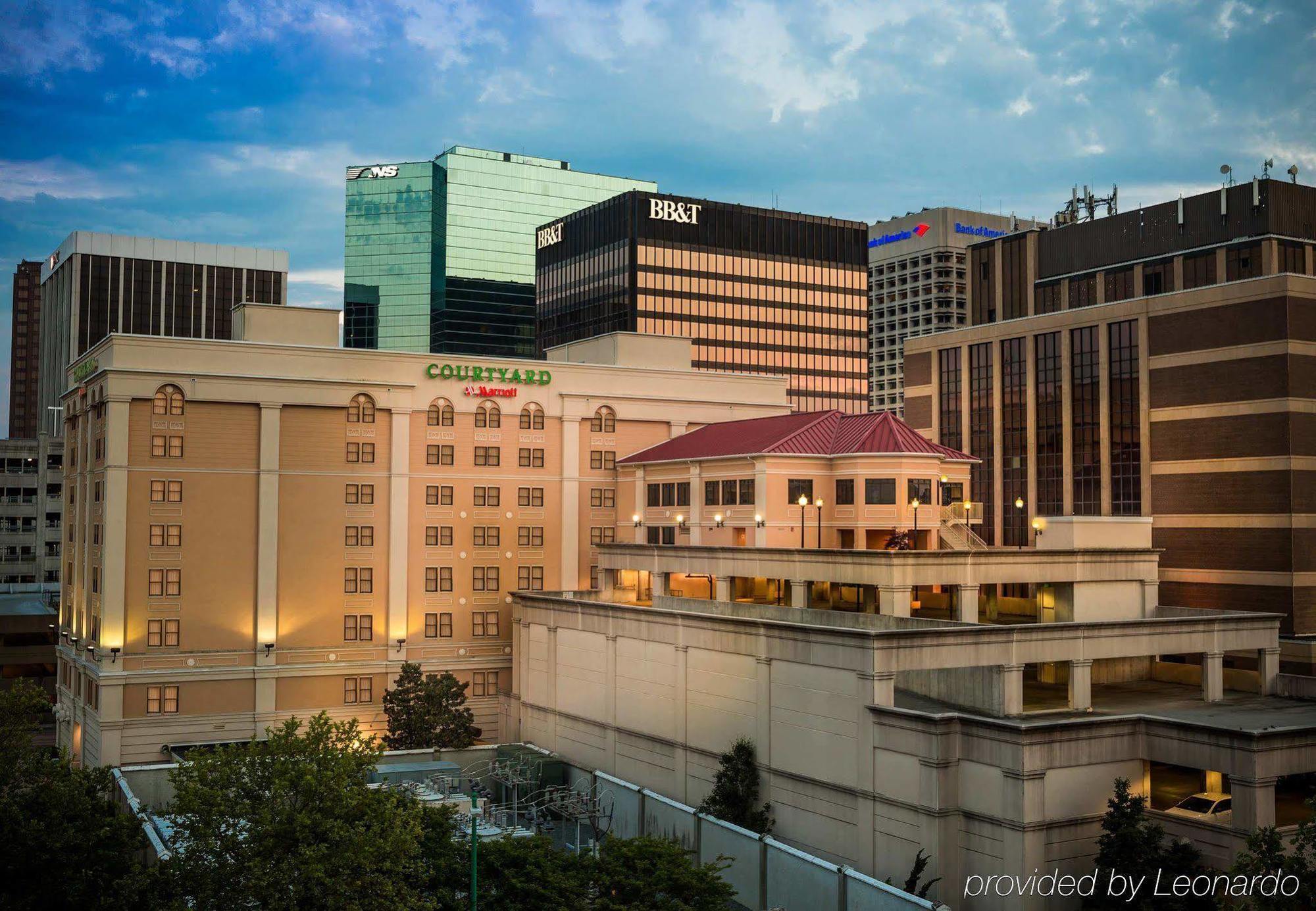 Courtyard By Marriott Norfolk Downtown Hotel Bagian luar foto