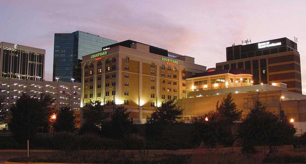 Courtyard By Marriott Norfolk Downtown Hotel Bagian luar foto